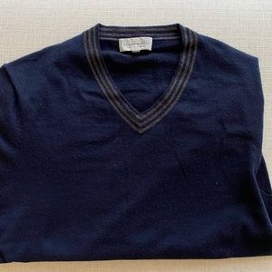 Medium Cashmere Navy Sweater from Neiman Marcus